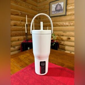 MATTE WHITE Brumate 35oz Resa LEAKPROOF Straw Tumbler • Discontinued